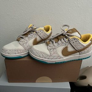 Nike Dunk Low N7 Nike By You Custom Kyrie Irving Men Sz 7